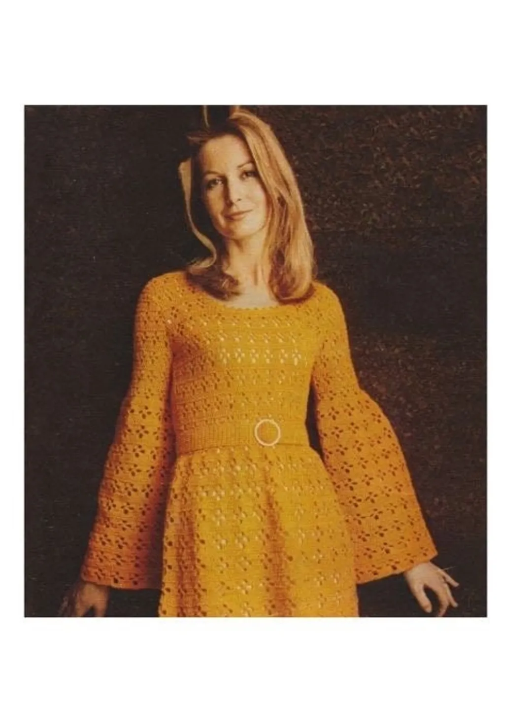 chinese dress ladies MUUSA crochet tutorial: Lace midi dress with short sleeves  Maana Crafts
