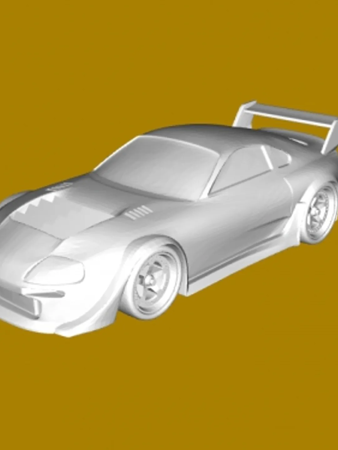 Beauty 1 3d Model Car STL 3D Printing Supra JGTC