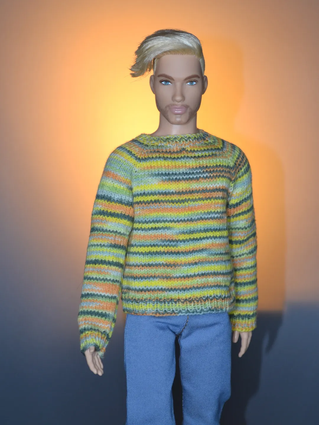 Multicolor Sweater for Ken