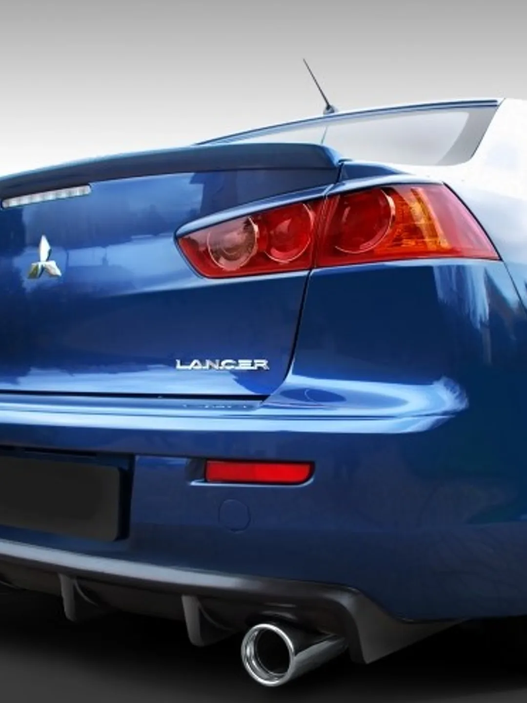 Diffuser for rear bumper Mitsubishi Lancer X Evo 07-15