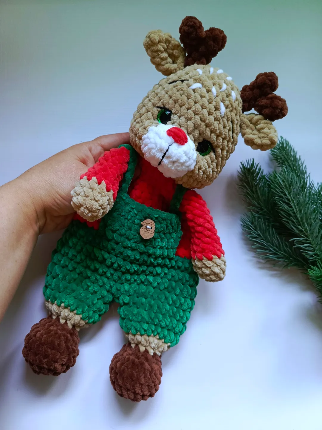 Reindeer Snuggler Crochet Pattern , Reindeer Snuggler Amigurumi Pattern , Crochet Comforter Reindeer , Amigurumi Reindeer Lovey