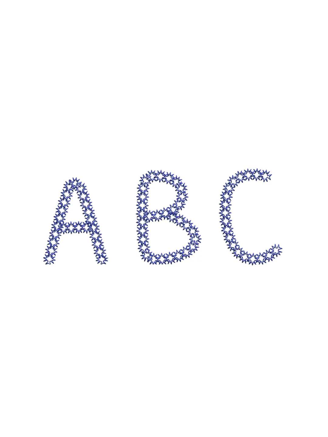 Font machine embroidery design,Script embroidery font,2 sizes Instant Download-15