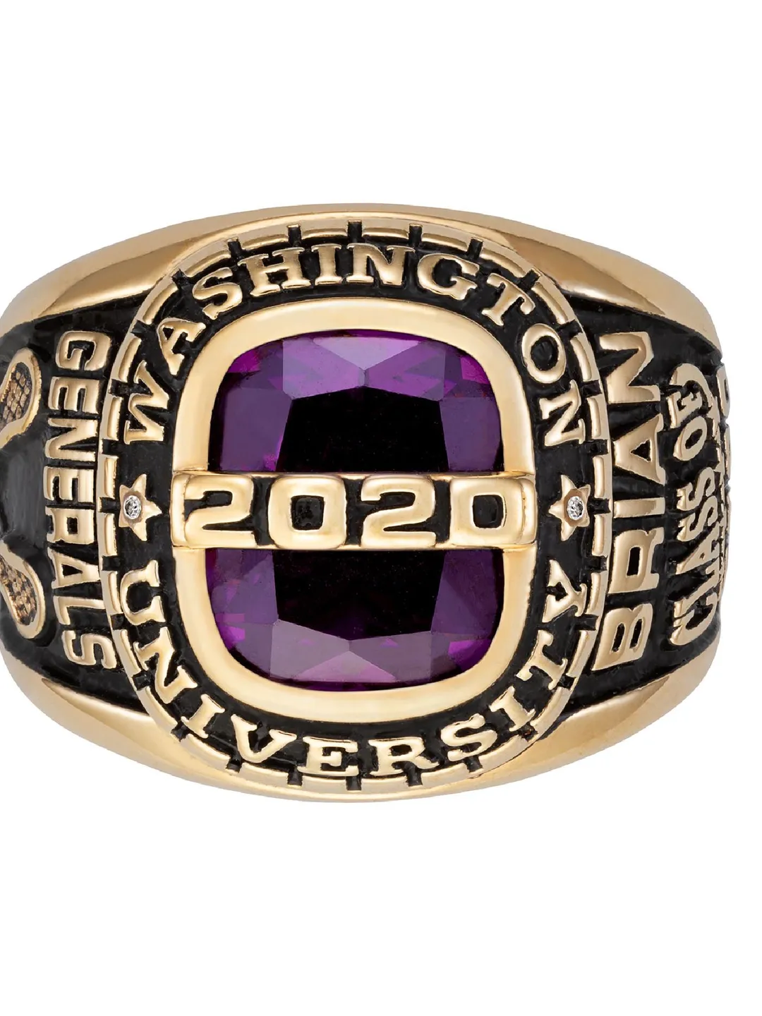 High School Class Ring, Custom High School Graduation Ring Gift ...