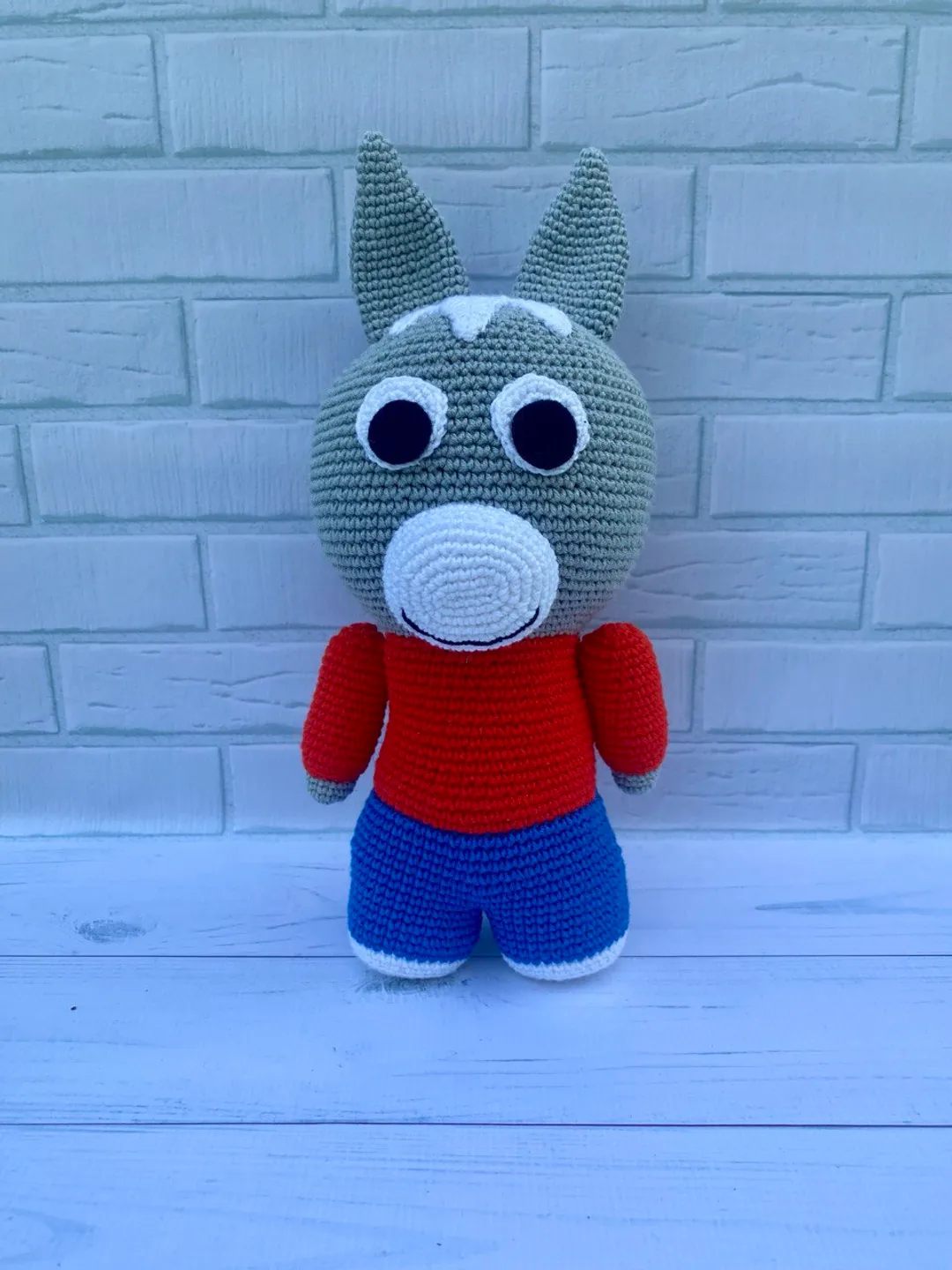 Trotro PDF crochet pattern amigurumi