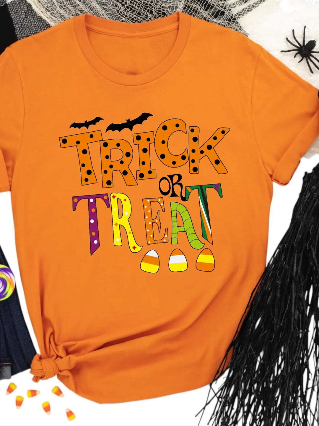 Funny Halloween T-Shirt: Trick or Treat Graphic Tee