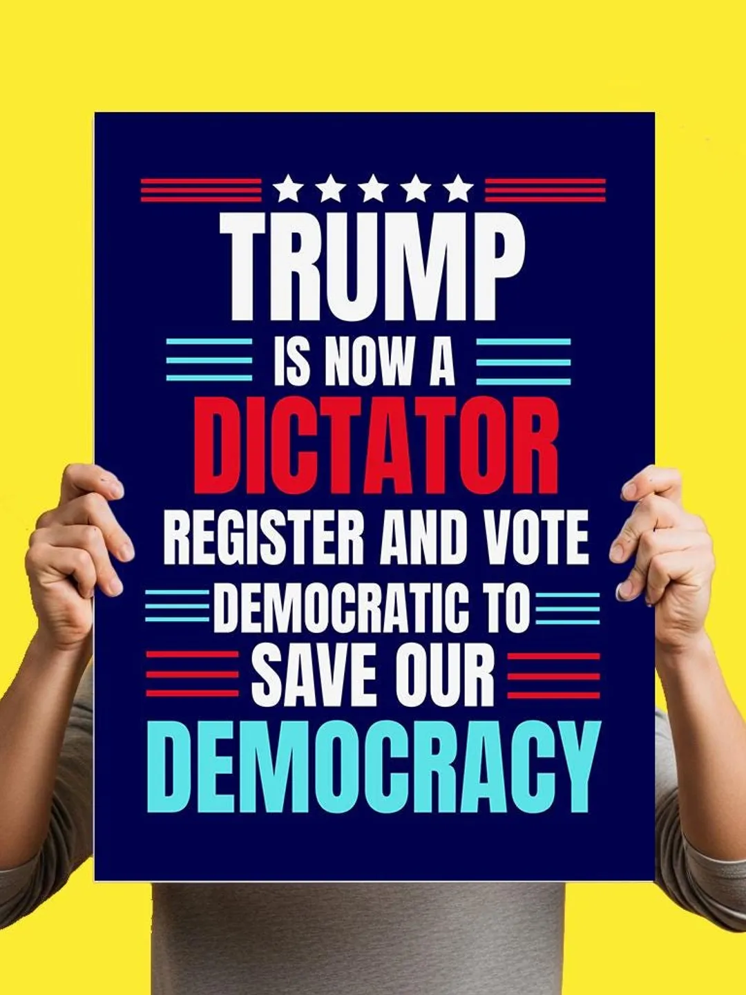 I have a dream-anti trump Protest Sign SVG PNG jpg pdf, Anti-Trump No ...