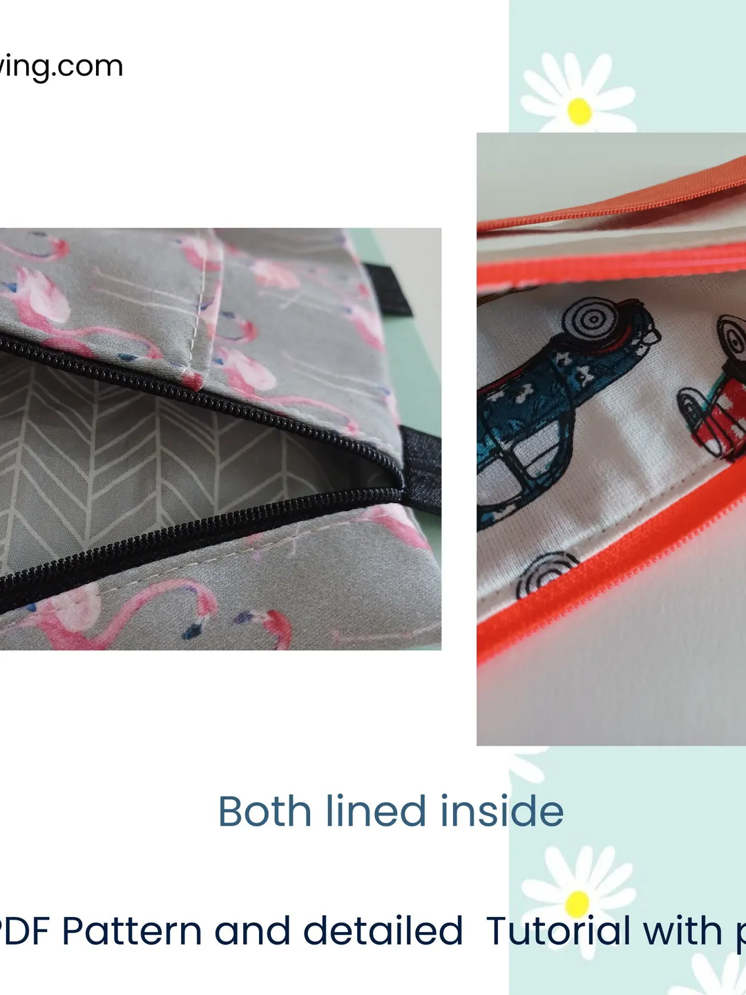 Planner Pouch Pattern, Elastic Pencil Case, Journal Pen Pouch - PDF ...