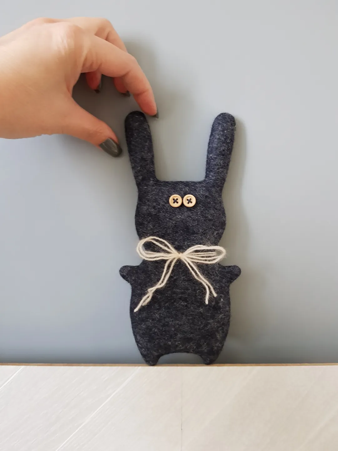 Felt Rabbits To Make Felt Rabbit sewing pattern PDF, digital tutorial in English, Felt doll diy