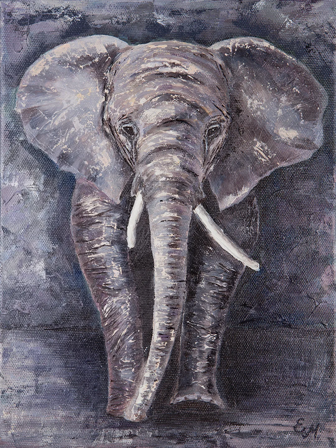 Elephant picture, Elephant poster, Grey elephant, Elephant picture, Symbol of prosperity, Symbol of wisdom, Picture symbol
