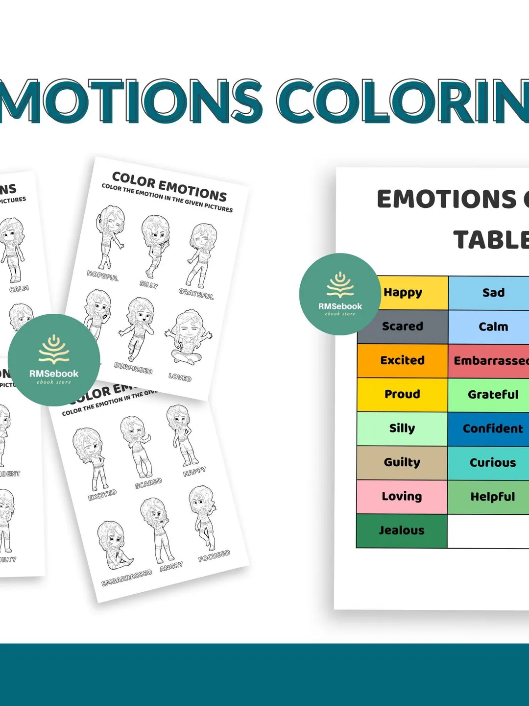 Feelings and Emotions Activity Sheets | Fun Printable Worksheets to ...