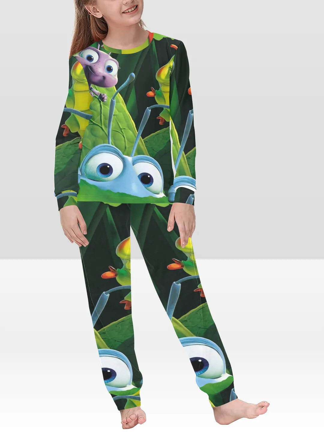 Monsters Inc Kids Girls Pajamas Set, PJ Set pajama loungewear sleepwear
