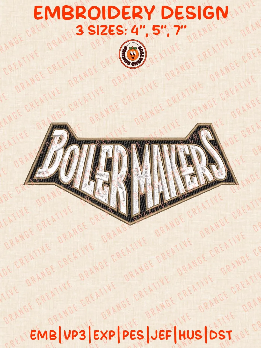 Boilermaker Text NCAA Boilermakers Text Logo Embroidery Design Files, NCAA Logos ...