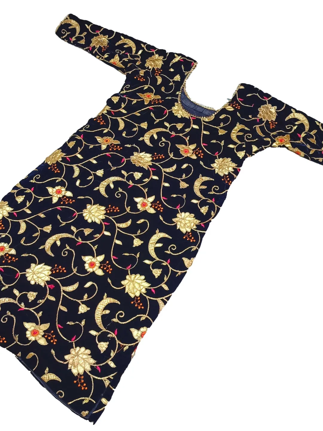indian long tunic dresses Nishtha Chadda Tunic Dress | Long Tunic Dress With Dupatta | Georgette Anarkali Kurta With Dupatta Set | Indian Chikankari Kurta for Women