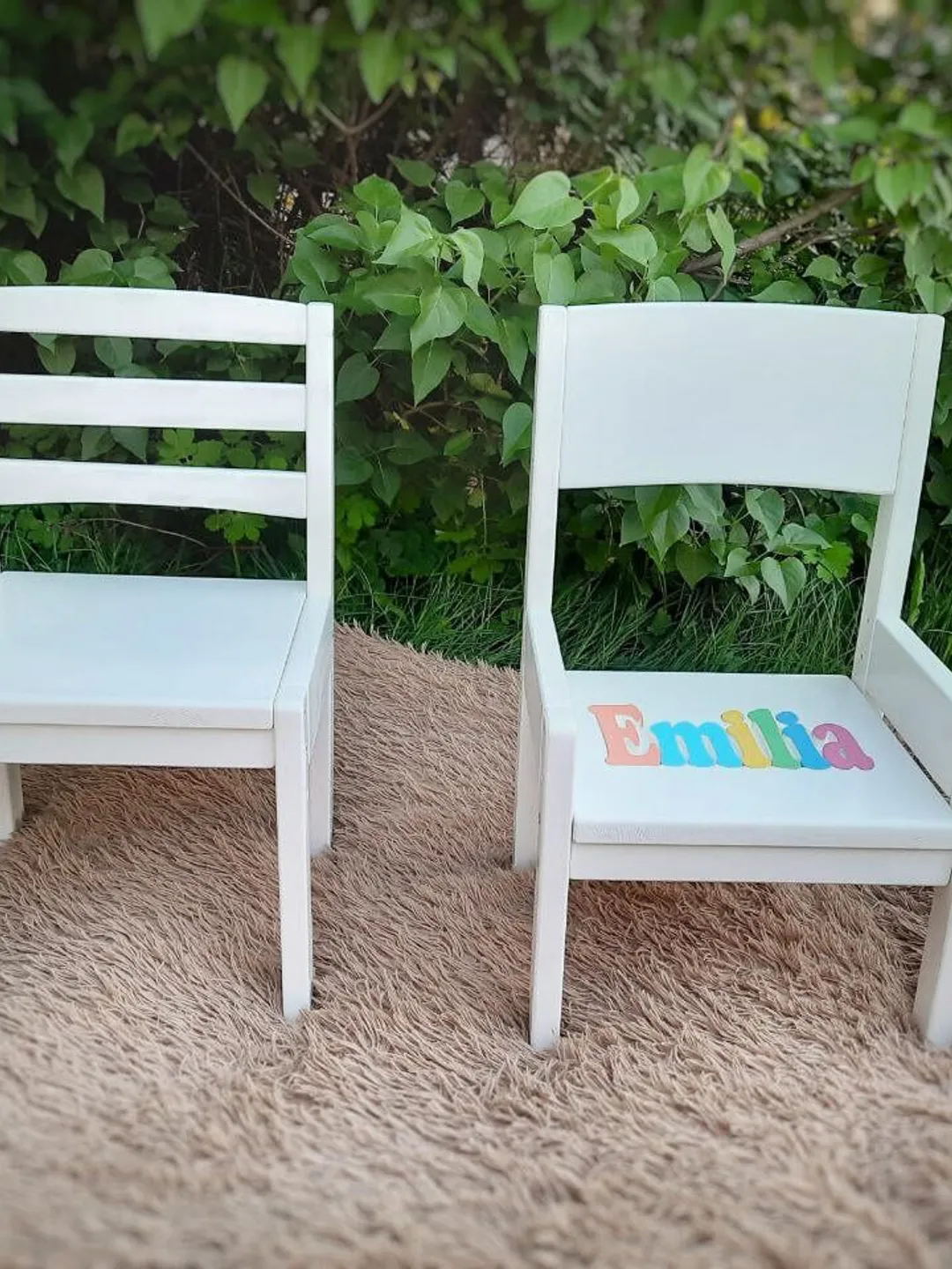 Child wood chair Kids furniture Height adjustable wooden chair in 3 positions from 2-3 years Motessori and Waldorf furniture Gift for kids