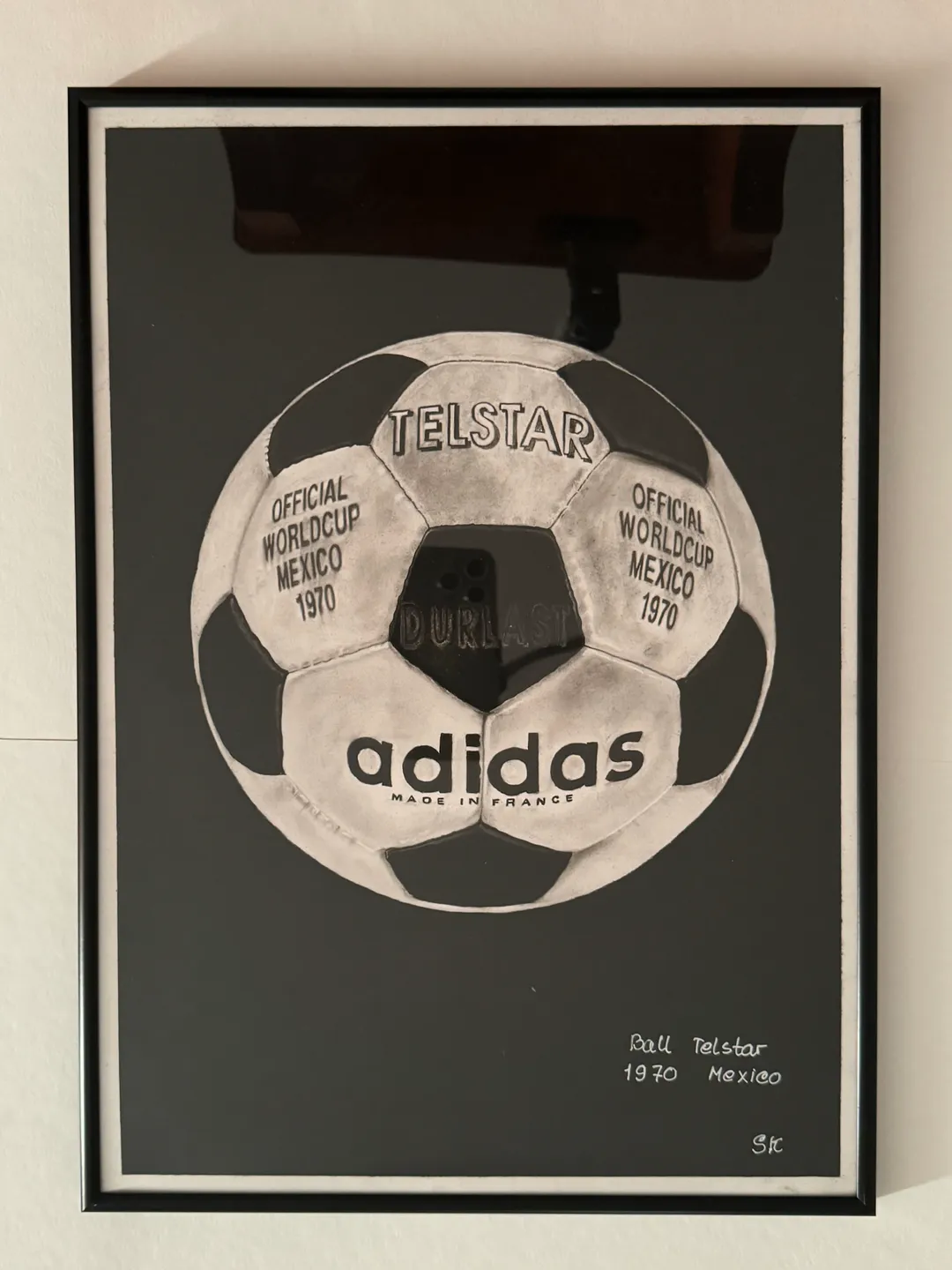 World Cup ball” 1970 Mexico №9 from 16 pcs“ art collection 4