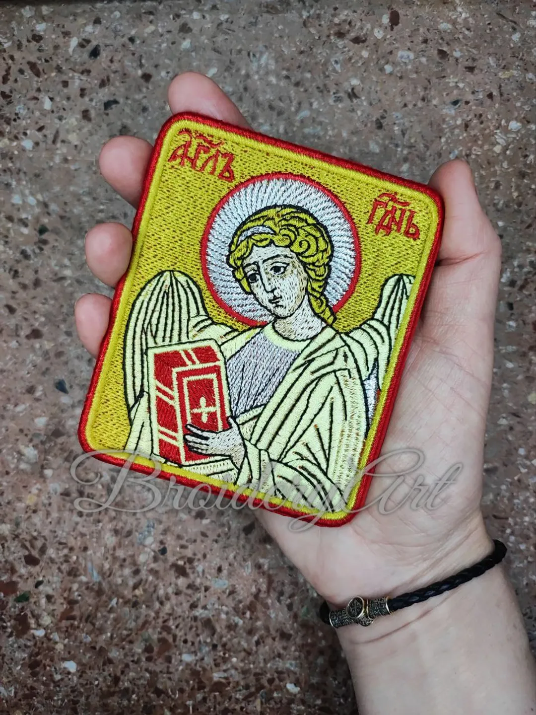 Holy Angel embroidery design