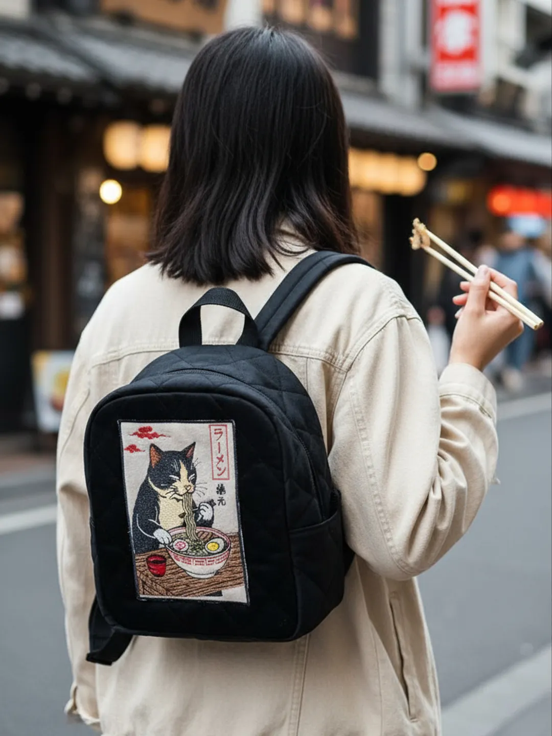 Japan Backpack Design Fastion unisex canvas Handmade denim backpack, travel bag, casual ...