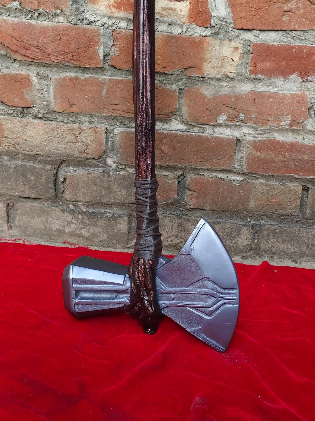 Avengers Infinity War Thor Storm breaker Axe – Metal Look Cosplay Prop