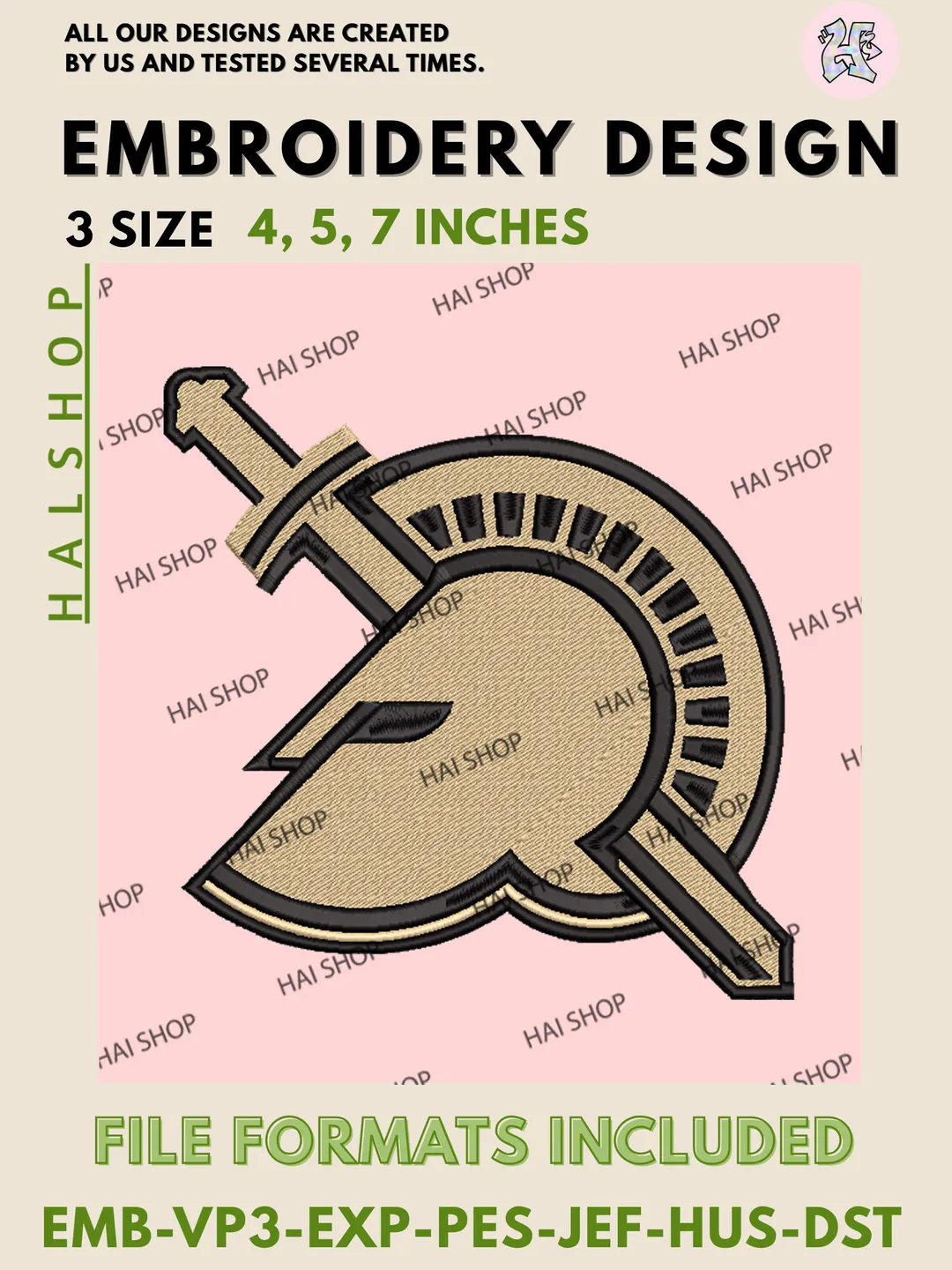 Army Black Knights Mascot Logo Machine Embroidery Design, NCAA College Team Embroidery Design Files, Digital Download