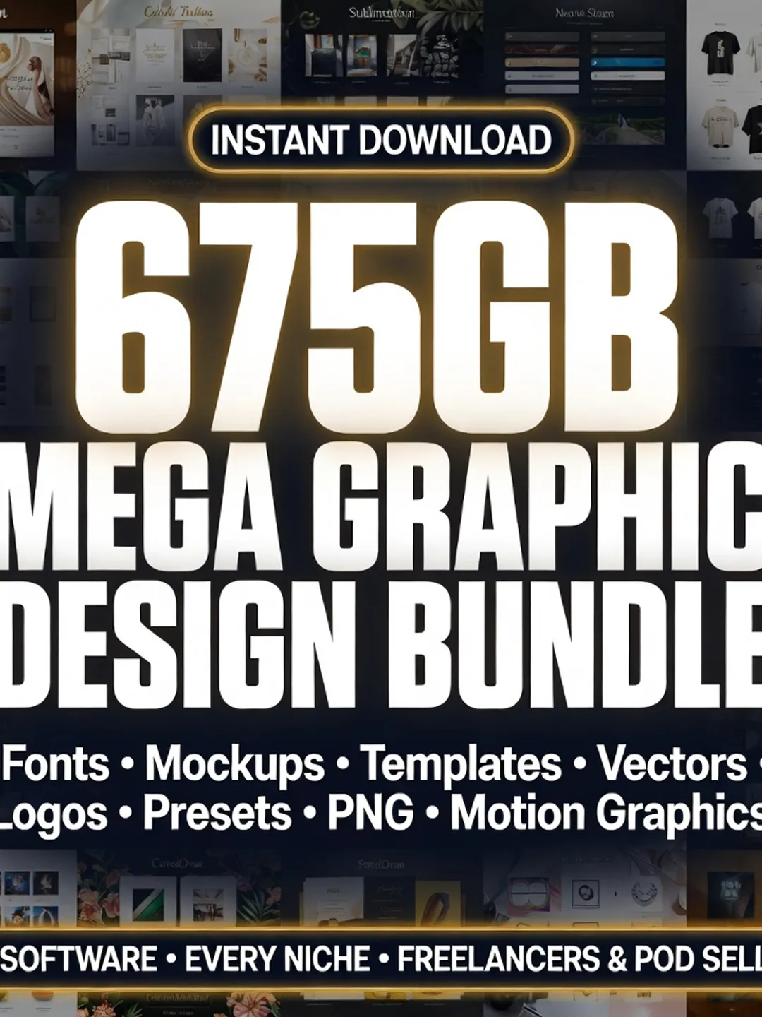 675GB Graphic Bundle Pack