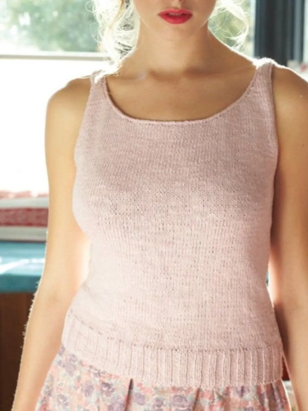 Knitting Top Tutorial Top knitting pattern, women knitting top, summer knitting top pdf