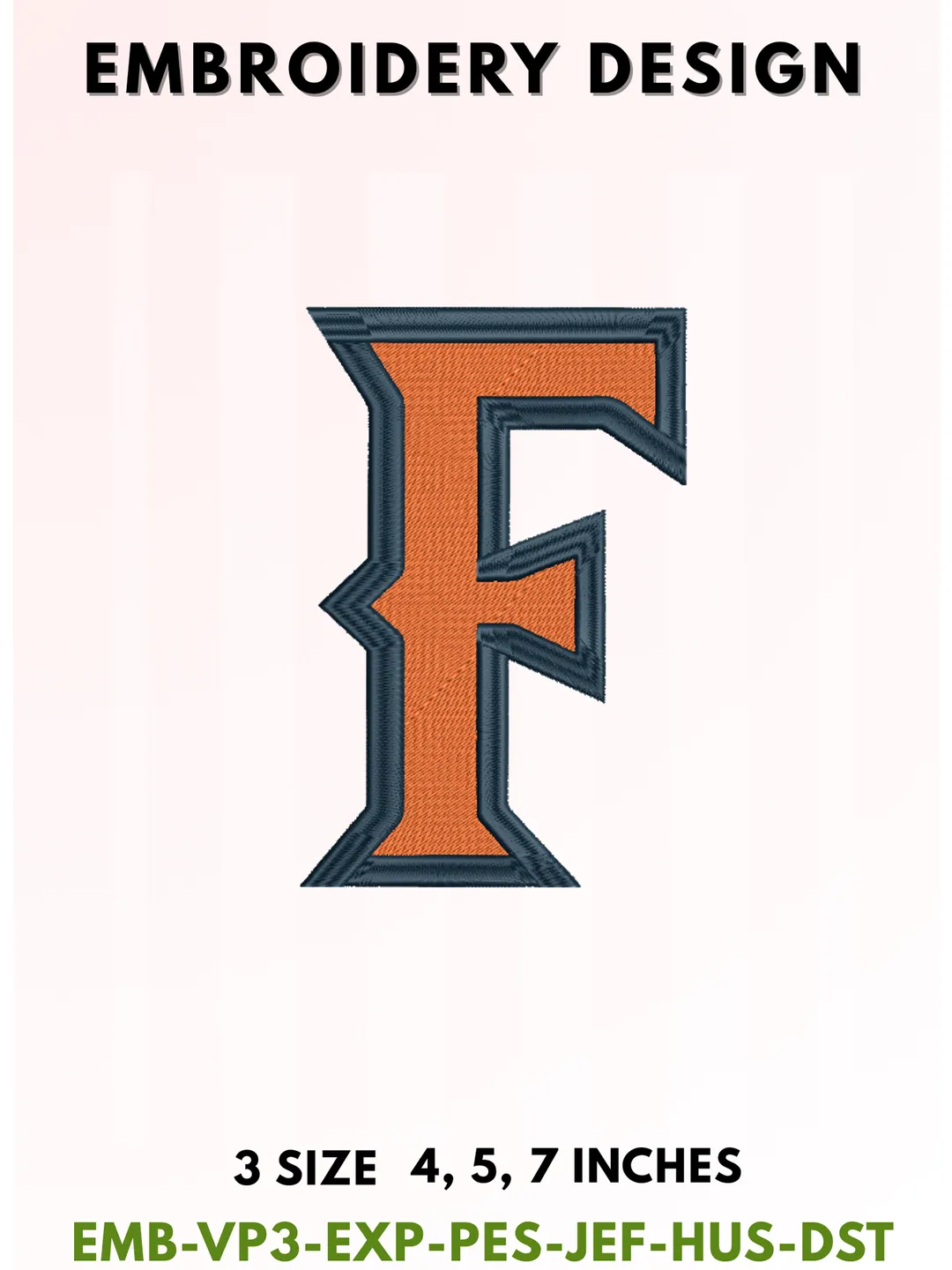 Titan Football Embroidery Design, College Sports Embroidery Files, Sports Machine Embroidery Files, 3 Sizes, Instant Download