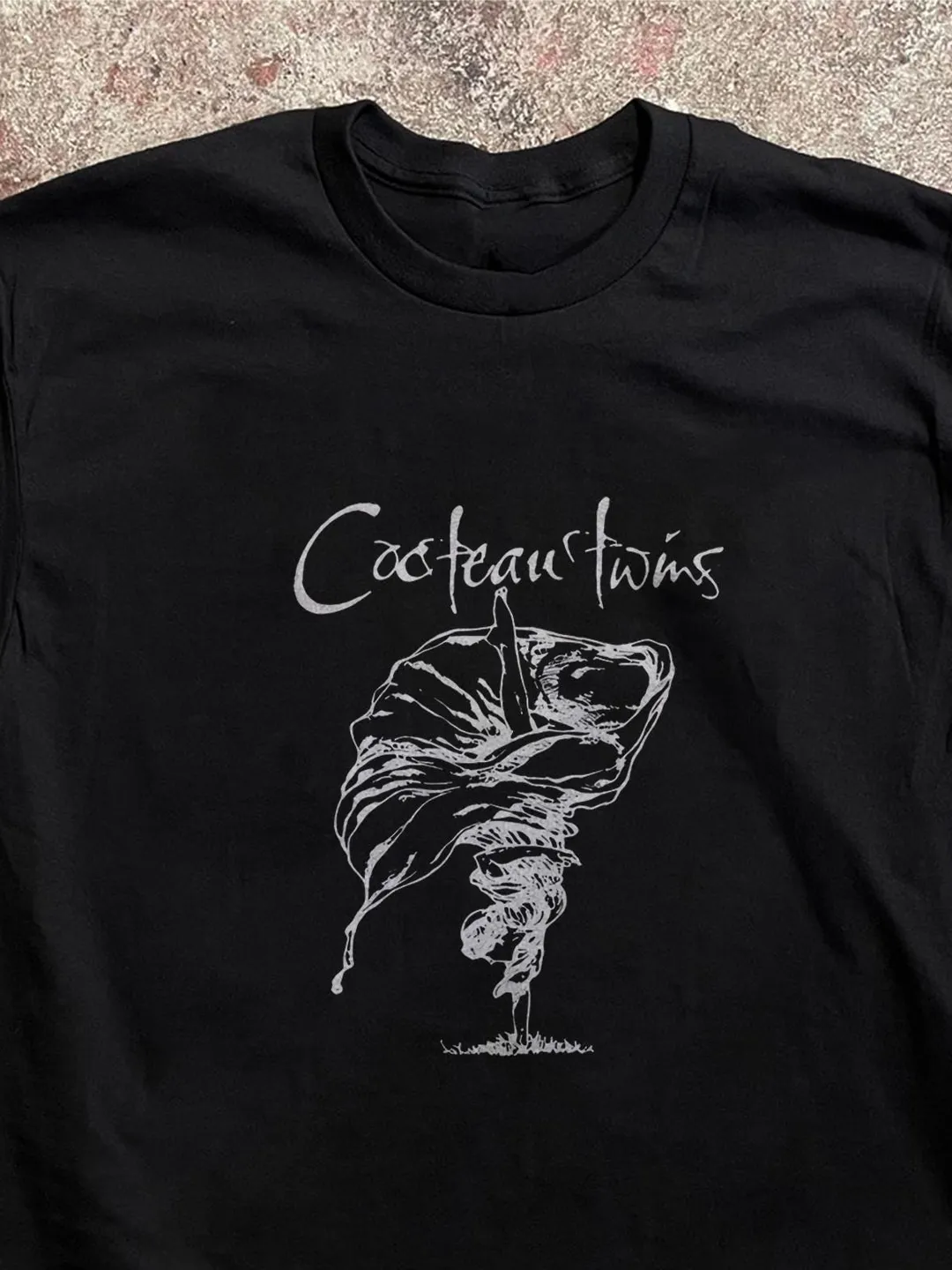 Cocteau Twins T shirt Scottish rock shoegaze dream pop Garlands