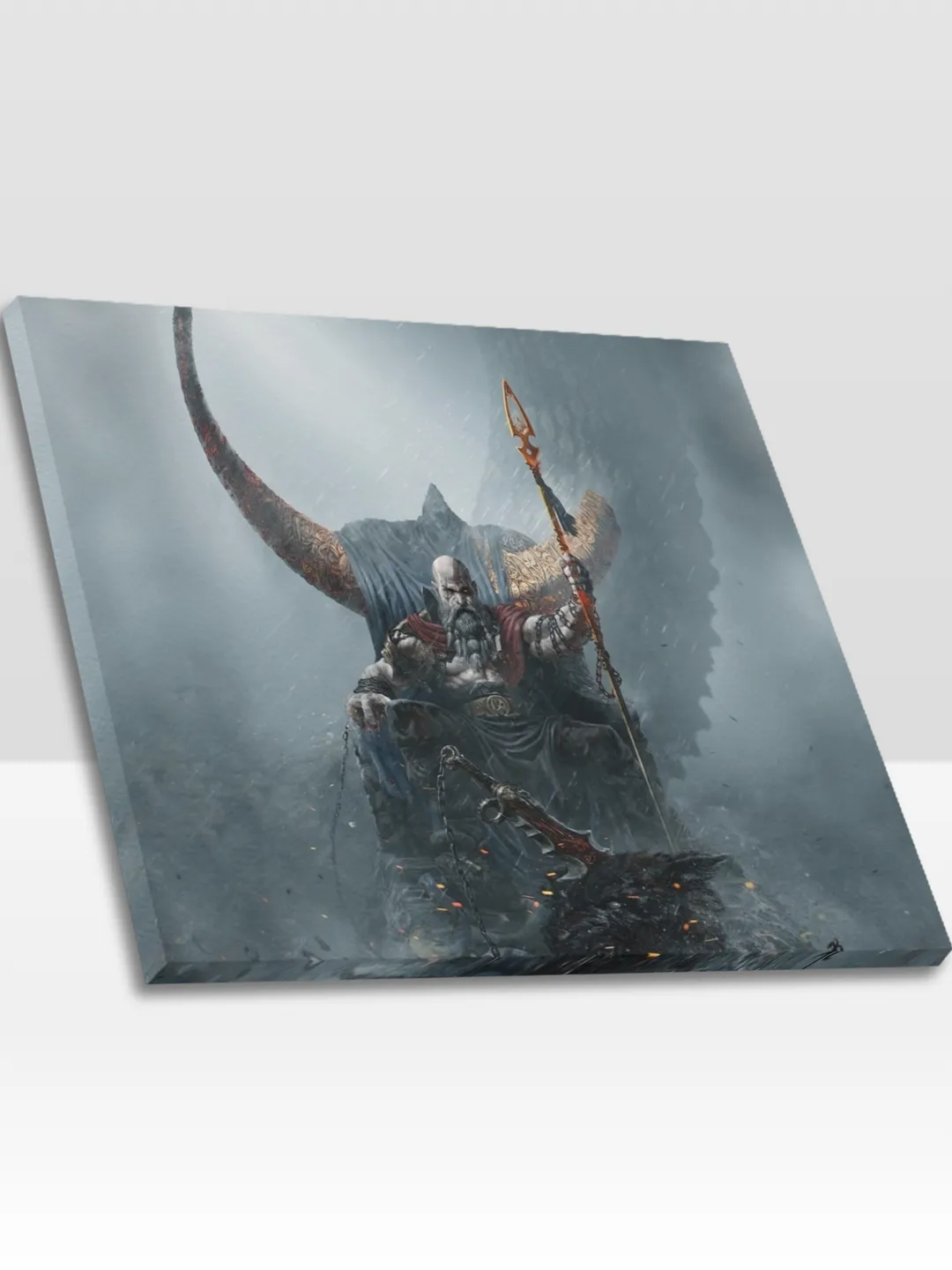 God of War Frame Canvas, Wall Art Home Decor
