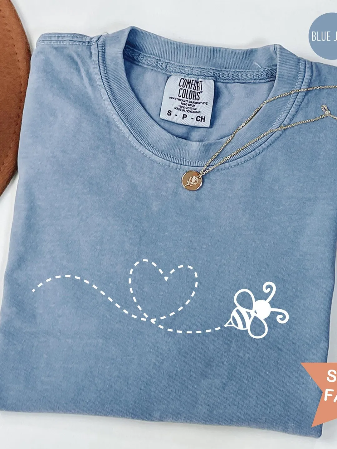 Comfort Colors Bee Graphic Tee: Beekeeper Honeycomb Shirt