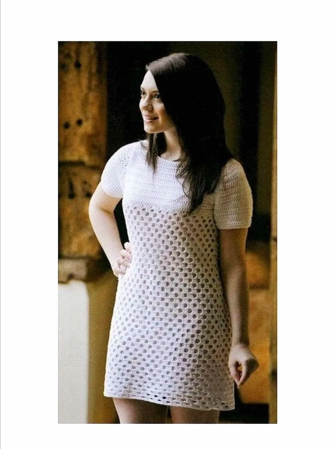 crochet dress pattern beginner Simple Crochet Dress - free pattern