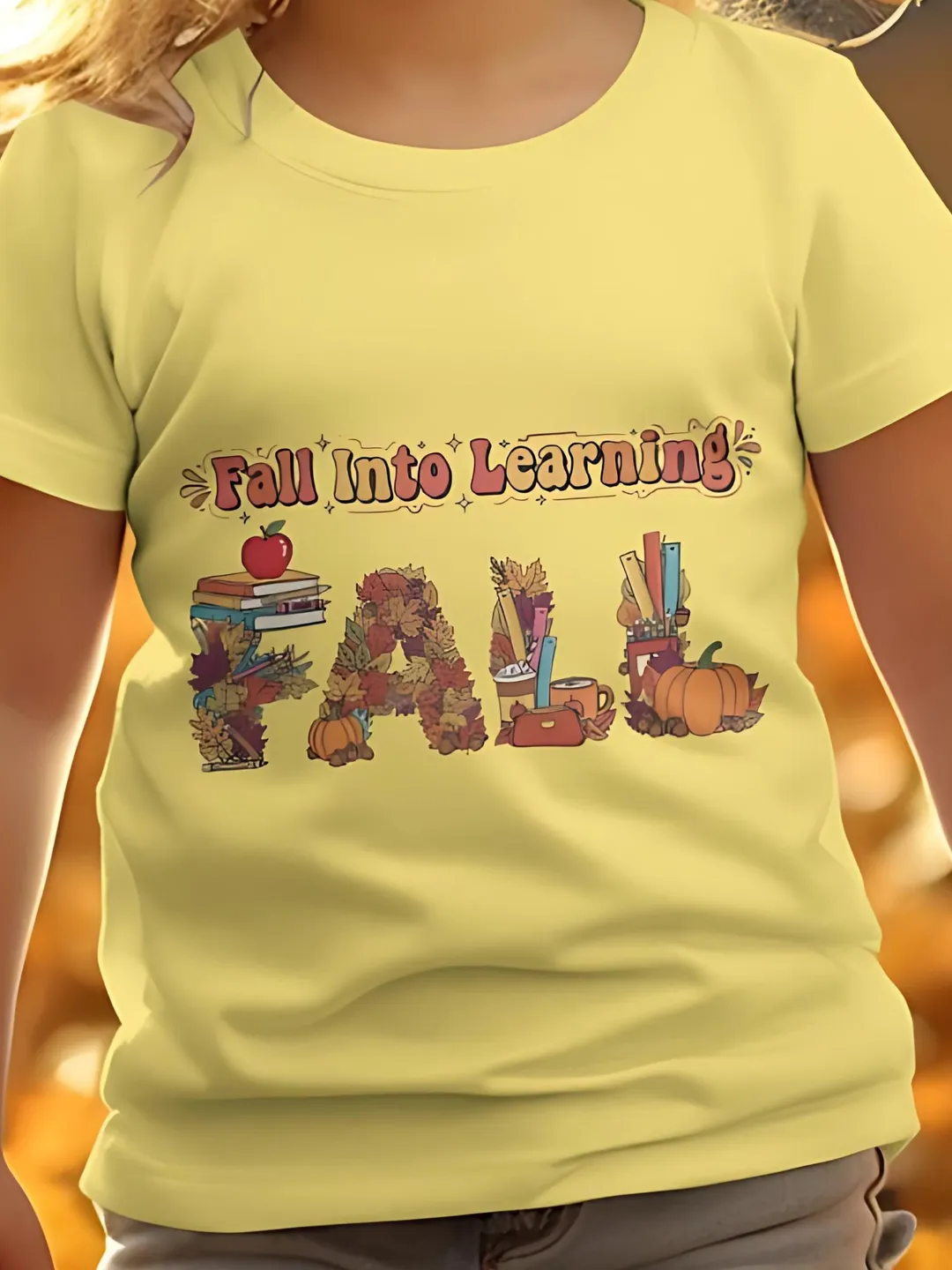 Fall Into Learning Teacher Shirt Png Fall Design Png Pdf JPEG Retro ...