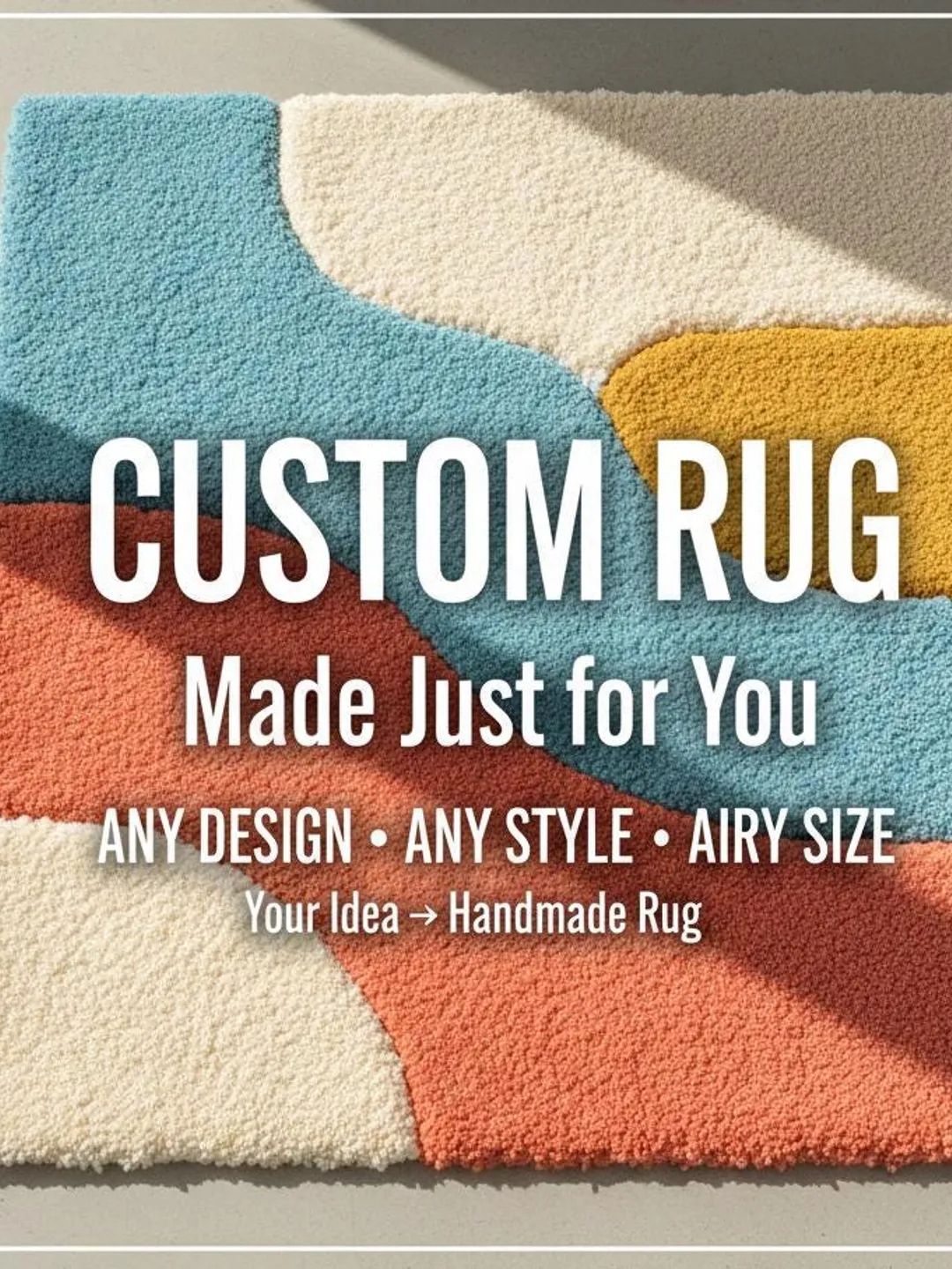 Custom R Logo. Service Rugs Custom Tufted Wool Rug | Personalized Logo, Design
