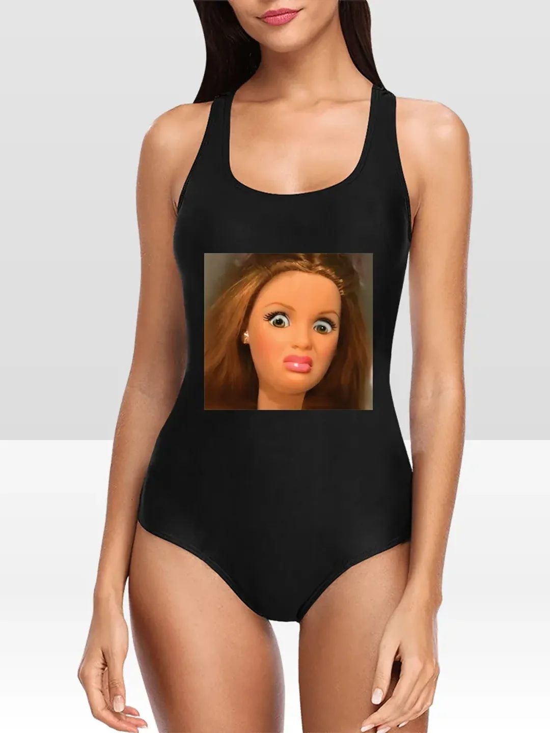 Y2K One Piece Swimsuit