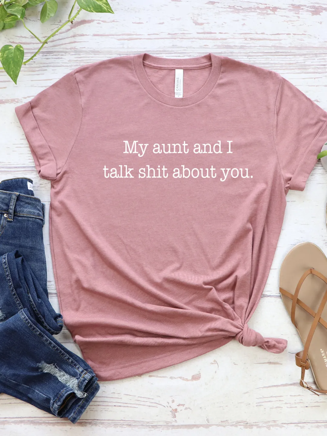 My Aunt and I Talk Shit About You, Favorite Aunt Shirt, Funny Niece Shirt, Aunt Niece Matching Shirt, Family Matching Shirt