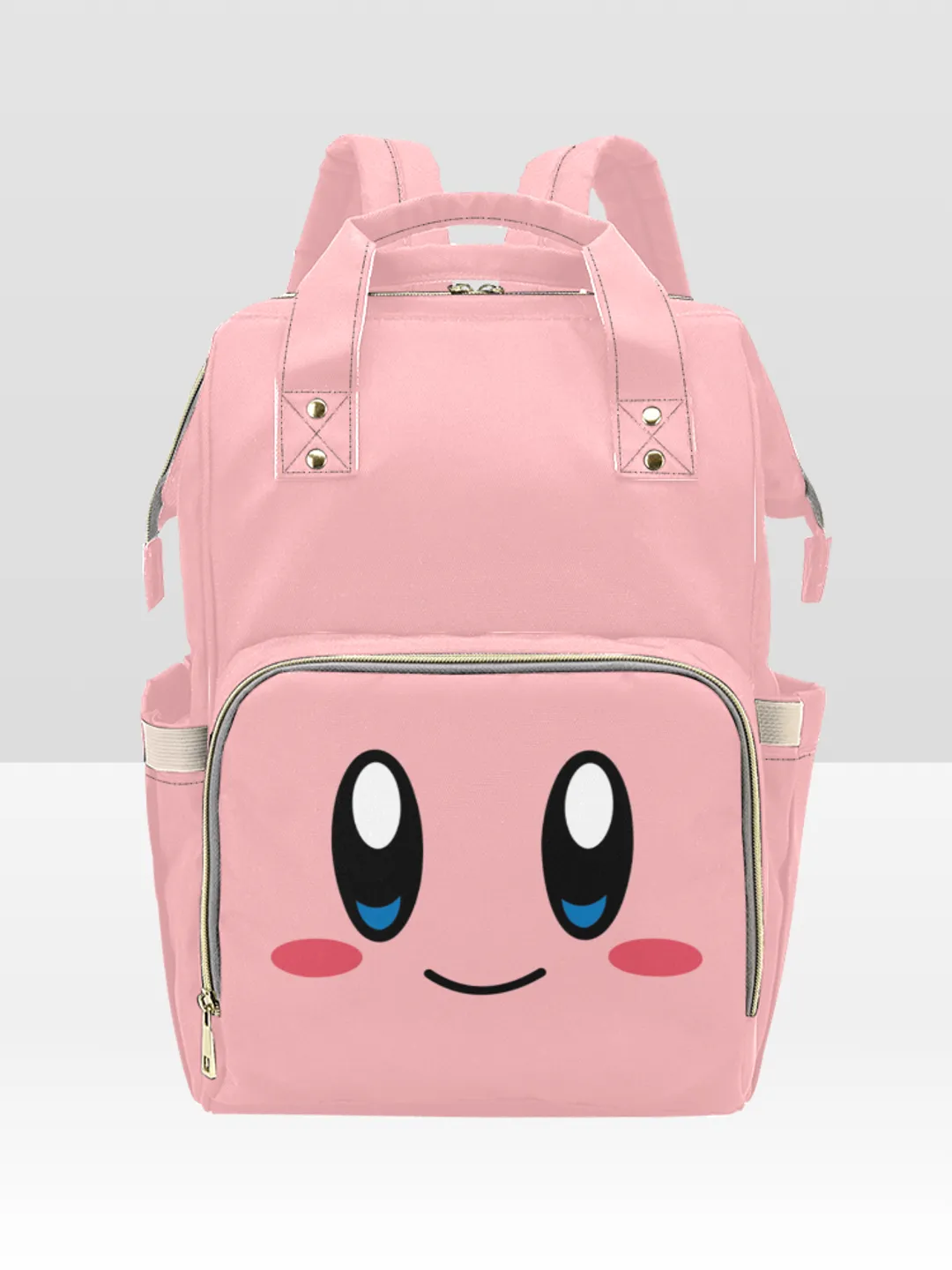Kirby Pink and White Backpack NINTENDO White to PINK Kirby Figural Color CHANGING  main image 2