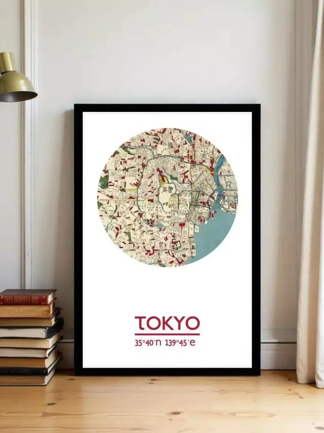 Tokyo City Poster, Travel Poster Wall Art