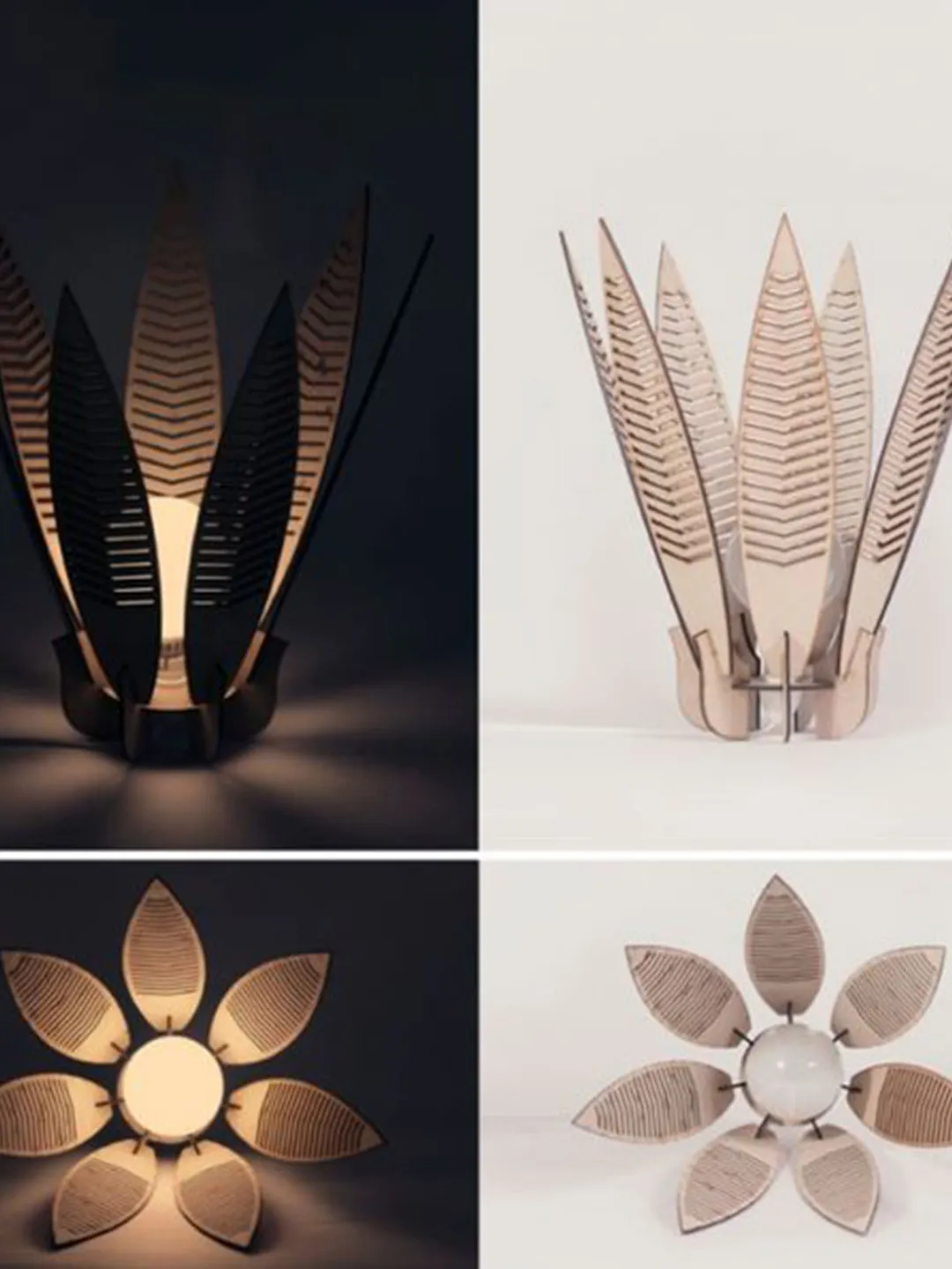 Digital Template Cnc Router Files Cnc lamp Files for Wood Laser Cut Pattern