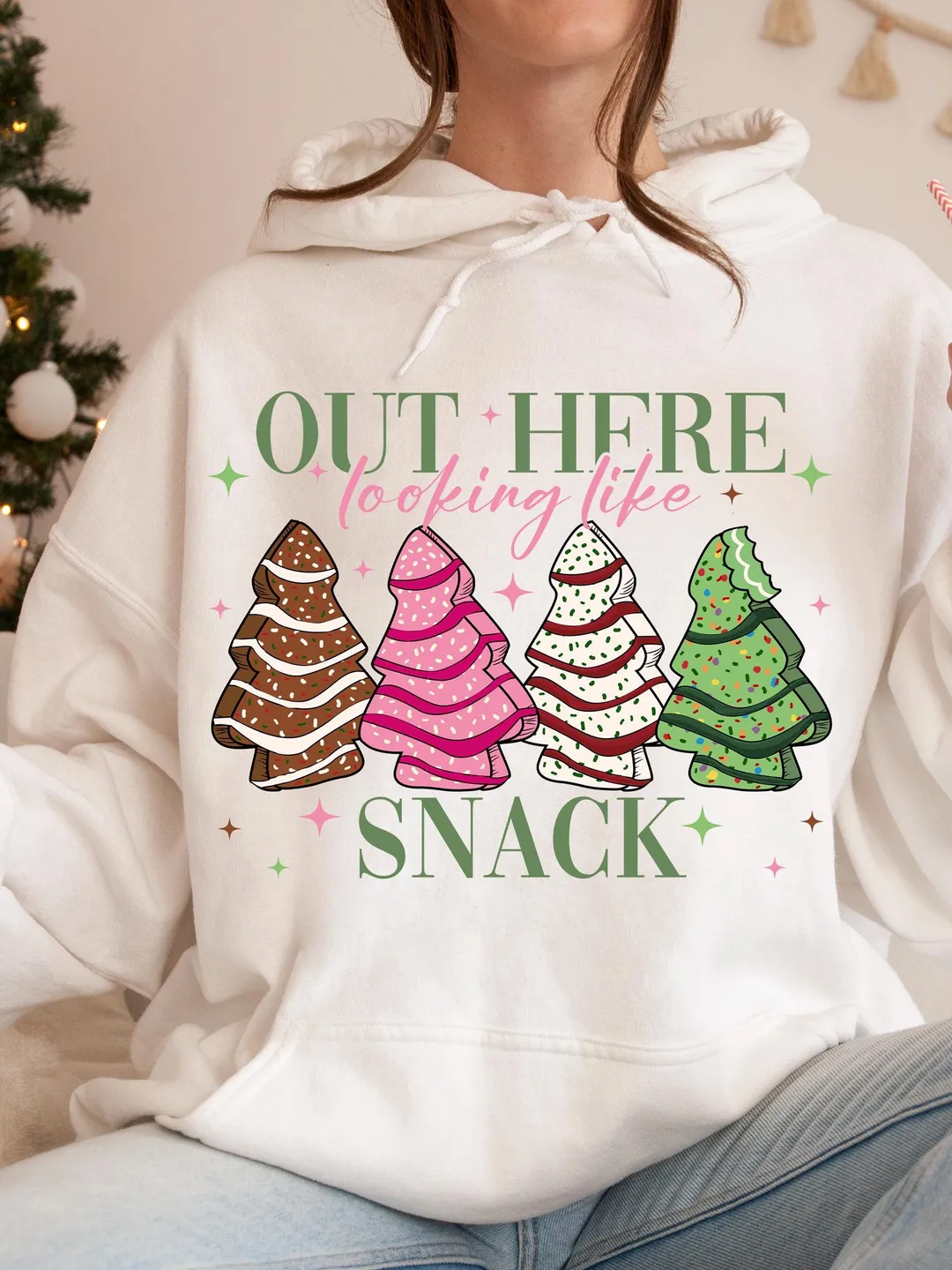 Christmas Coquette Bow Png, Out Here Lookin Like a Snack Png, Christmas Cake Png, Holiday vibes png, Retro Christmas, Xmas sublimation