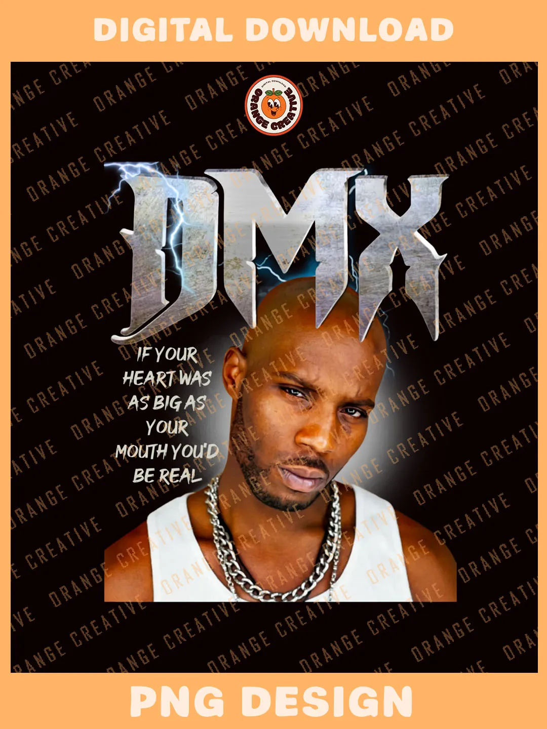 90s DMX Rapper Bootleg T-shirt PNG, 90s Bootleg Template, Graphic DMX ...