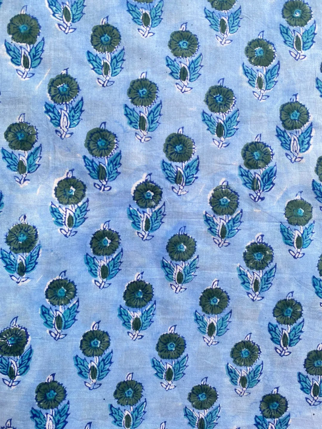 Block print fabric