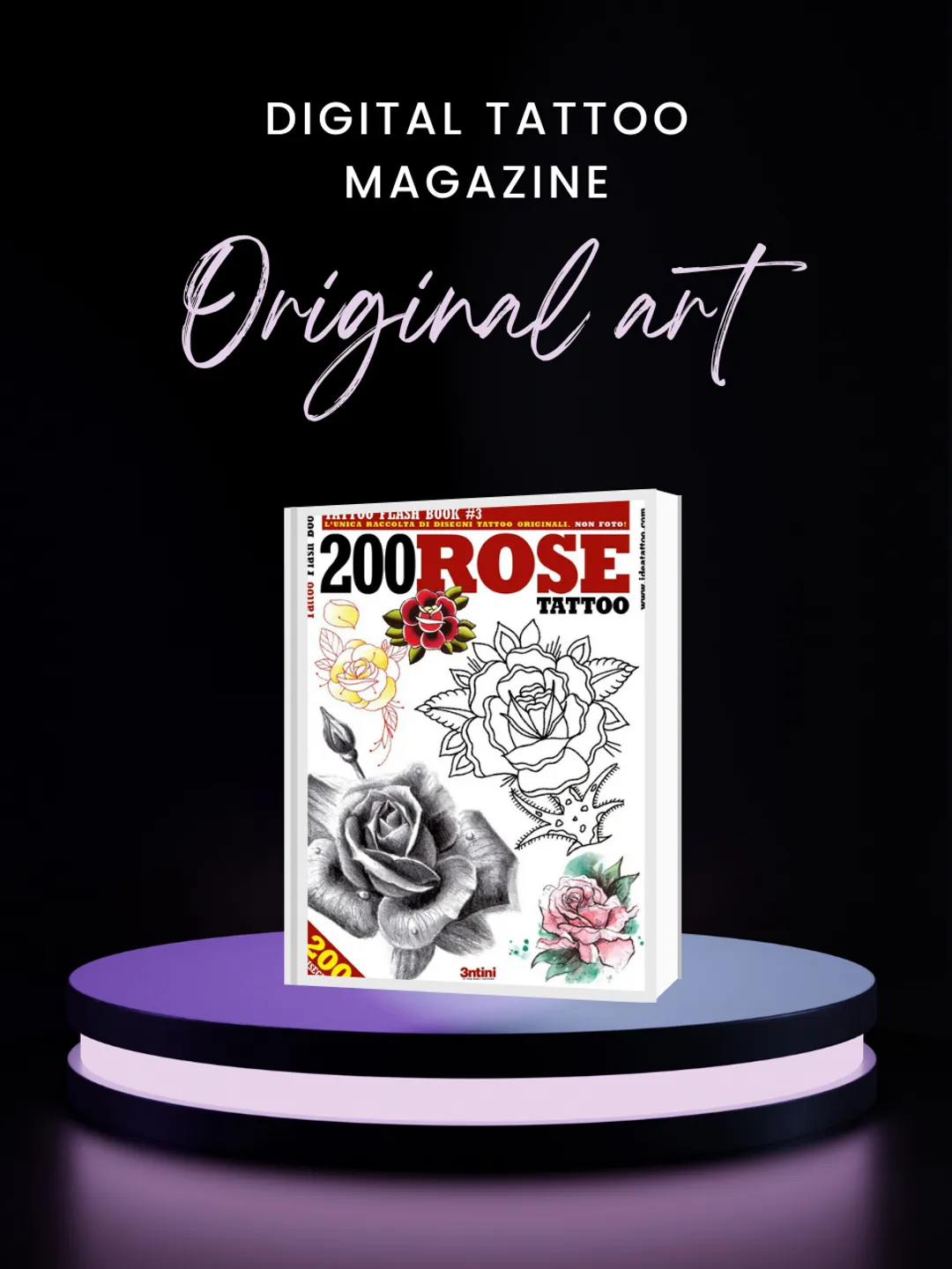 200 Rose Tattoo