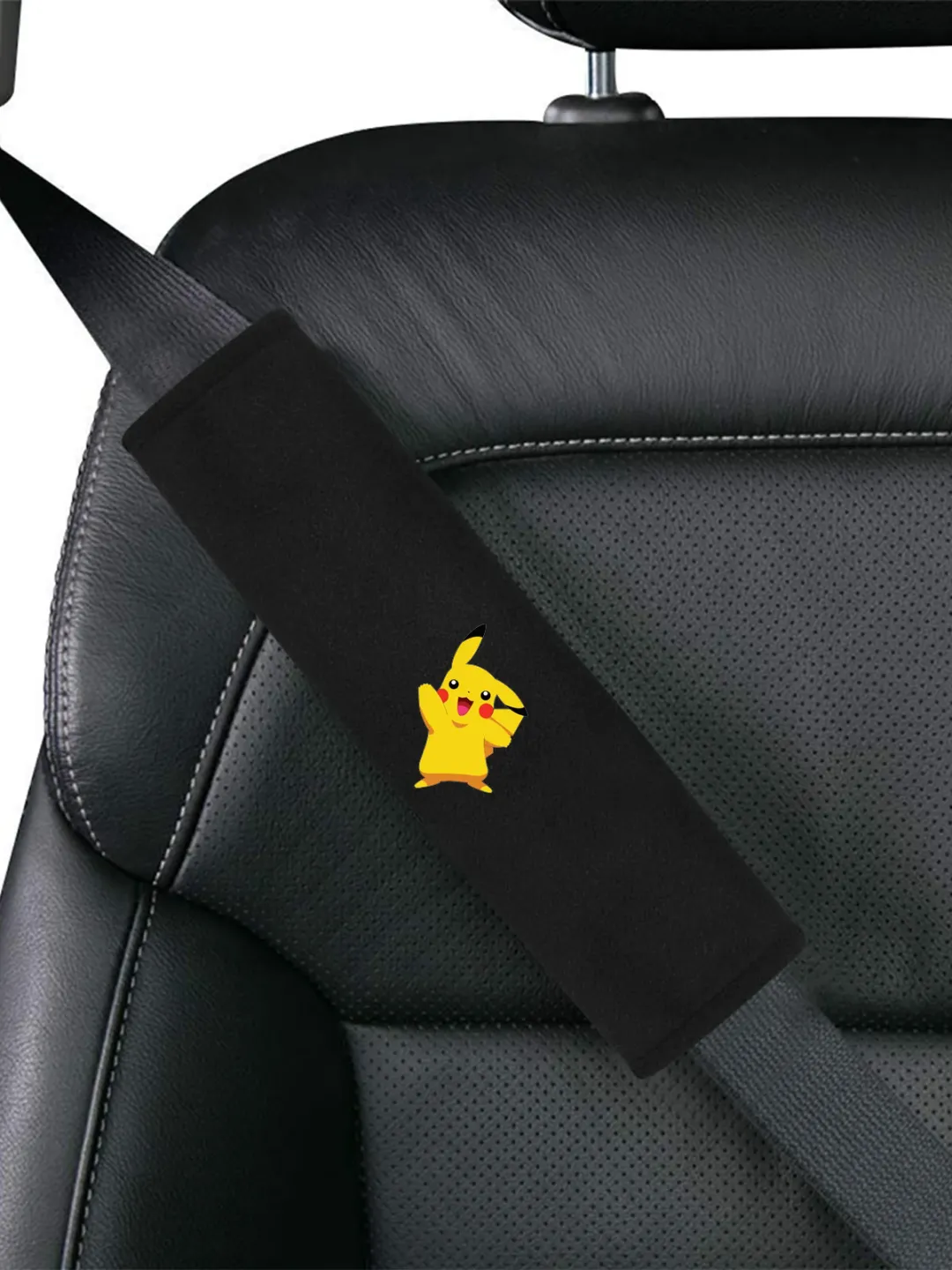 With Pikachu Seat Belt Shoulder Pad