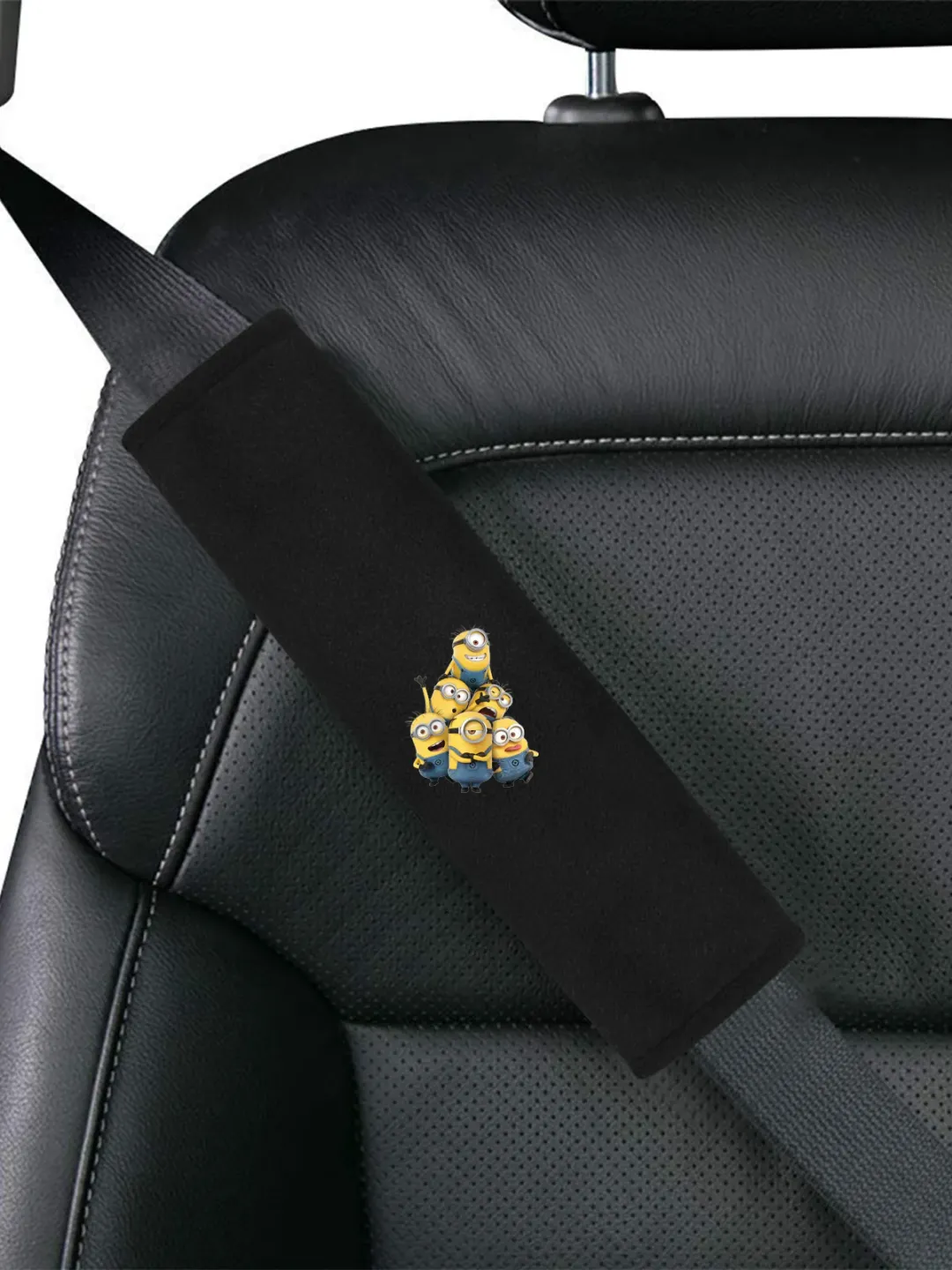 With Minions Seat Belt Shoulder Pad