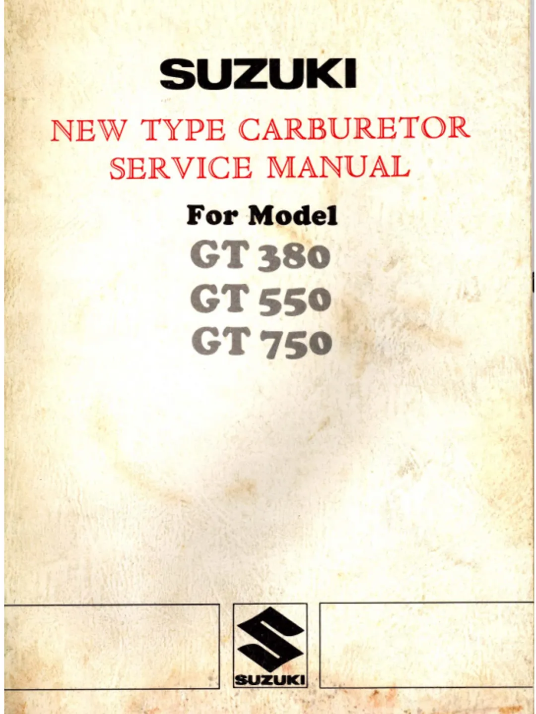 Suzuki GSX150 workshop service manual