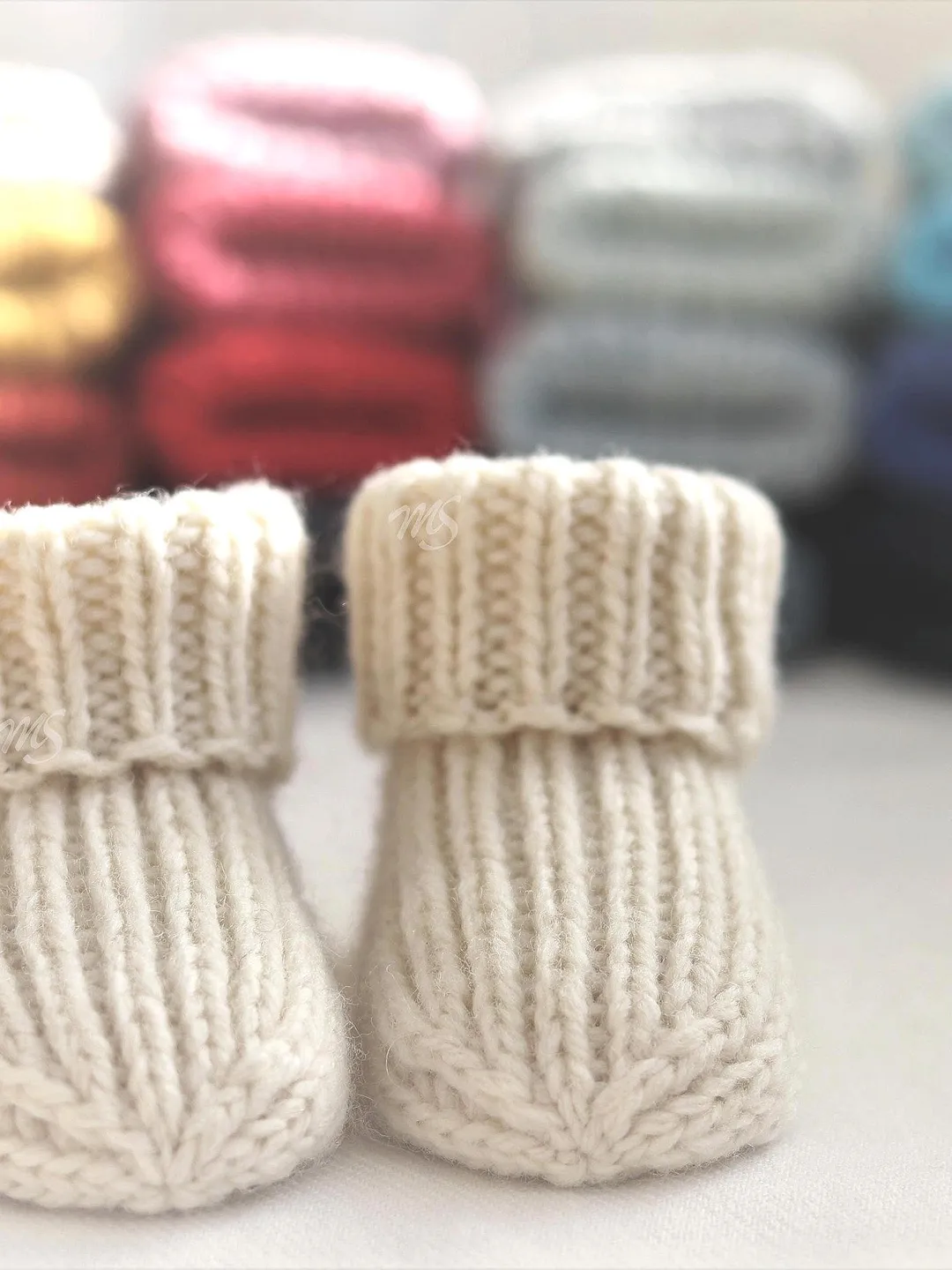 Baby Socks, Hand Knit Booties, Newborn to Toddler Leg Warmers