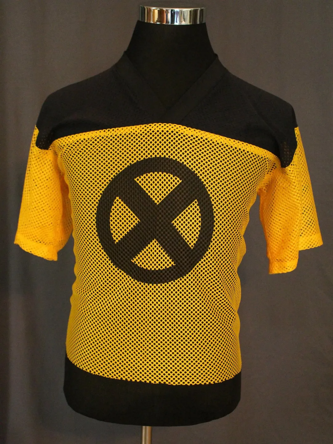 Handmade Deadpool 2 Trainee Yellow Black Jersey Cosplay Costume Unisex Graphic Apparel Gift