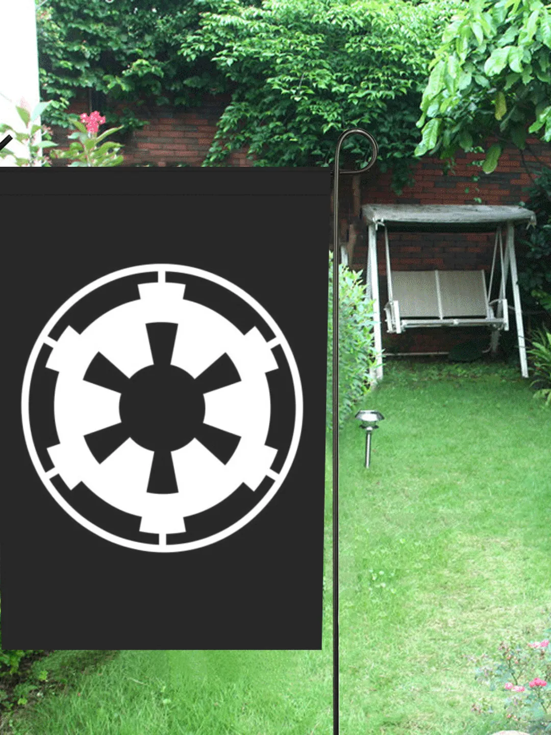 Galactic Empire Star Wars Garden Flag