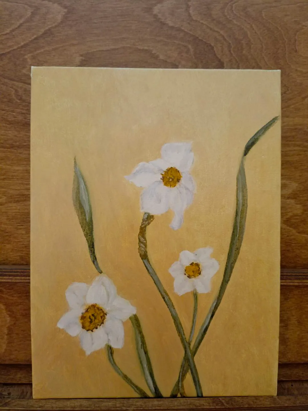Oil Painting Daffodils