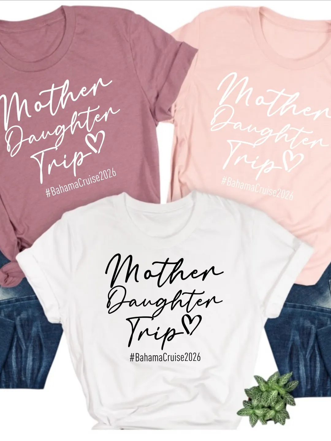 Mother Daughter Trip T-Shirt, Matching Family Vacation Shirt
