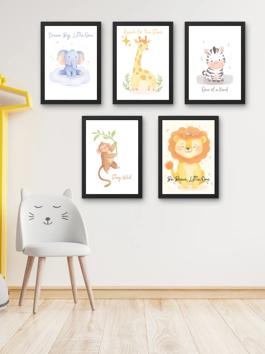 25 Baby Animal Nursery Wall Art Bundle, Watercolor Nursery Prints ...